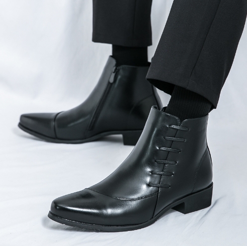 Midnight Artisan Side-Zip Dress Boot